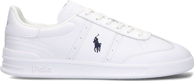 Polo Ralph Lauren - Hrt Aera Pp Low Top Lace Sneakers - Wit - Suède