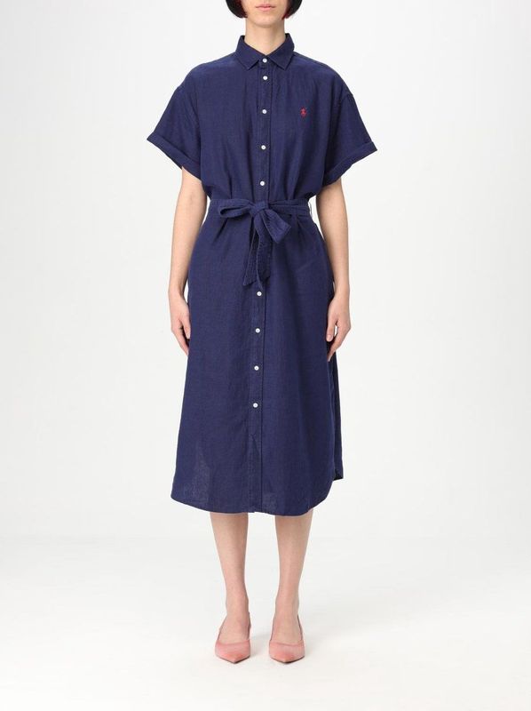 Polo Ralph Lauren - Overhemdjurk - Blauw