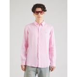 Polo Ralph Lauren - 710873446002 - Overhemd - Roze - 100% Linnen, Lange Mouwen, Custom Fit