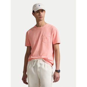 POLO Ralph Lauren - T-shirt - Roze - Slim Fit - Korte Mouwen