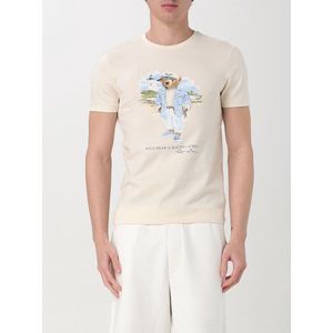 Polo Ralph Lauren - T-shirt - Ecru - Katoen - Korte Mouwen