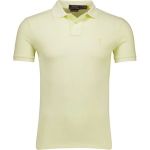 Polo Ralph Lauren - Lime Mineral-Dyed Polo T-shirt - Geel - Katoen