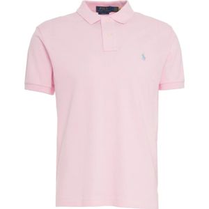 Polo Ralph Lauren Polo - Roze - Katoen - Slim Fit