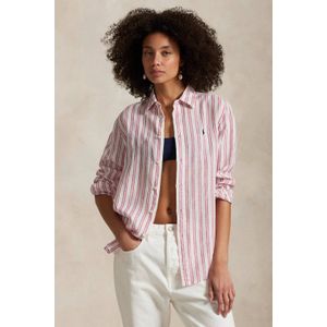 Polo Ralph Lauren - 211970691008 - Linnen Shirt - Roze - Lange Mouwen