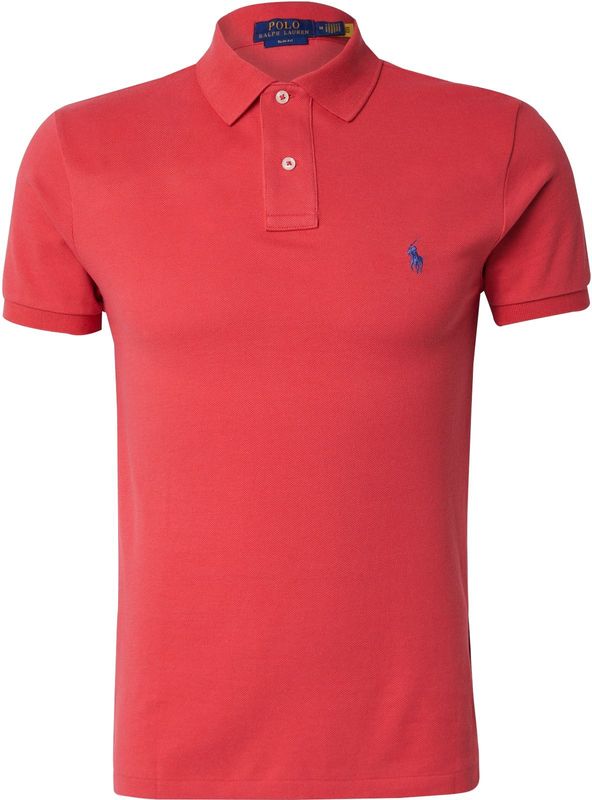 Polo Ralph Lauren - Poloshirt - Rood - Katoen - Korte Mouwen