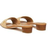 Lauren Ralph Lauren - FAY FLAT SANDAL - Slippers - Beige