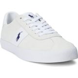 Polo Ralph Lauren - Court Vulc - Sneakers - Bianco - Marineblauwe Accenten