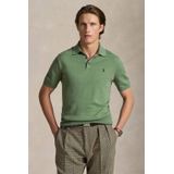 Regular fit poloshirt met labelstitching