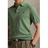 Regular fit poloshirt met labelstitching