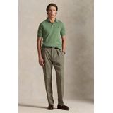 Regular fit poloshirt met labelstitching