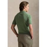 Regular fit poloshirt met labelstitching