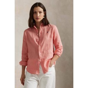 POLO Ralph Lauren - Dames Blouse - Blauw - Katoen