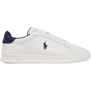 Polo Ralph Lauren Heritage Court Ii Sneakers - Leer - Heren - Wit - Maat 48