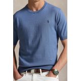 POLO Ralph Lauren - T-shirt - Blauw - Fijn Gebreid