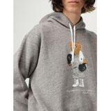 Polo Ralph Lauren - Teddybeer Hoodie - Grijs - Katoen