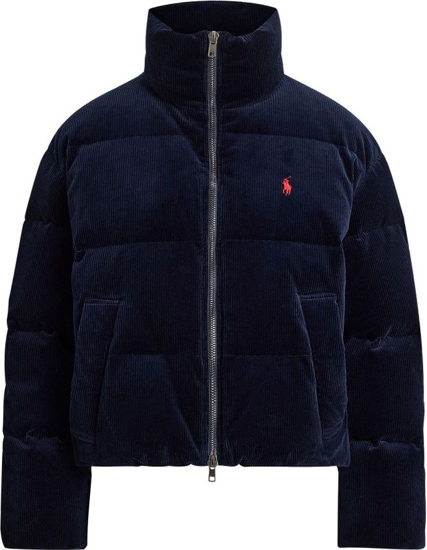 Polo Ralph Lauren - 211971178003 - Geweven Kort Jack - Marineblauw - Casual - Katoen