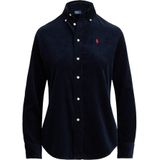 Polo Ralph Lauren - Blouse - Marine/Rood - Klassieke Blouse - Lange Mouw