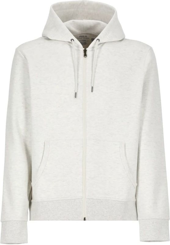 Ralph Lauren - Zip-Up Hoodie - Lichtgrijs - Katoen
