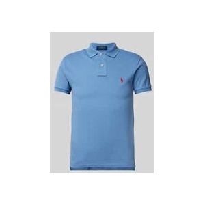 Polo Ralph Lauren - Poloshirt met Labelstitching - Katoen - Regular Fit