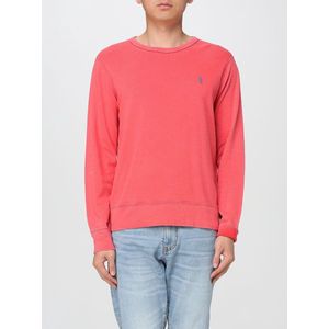 Polo Ralph Lauren, Heren, Sweatshirts & Hoodies, Rood, Maat: XL Katoen,