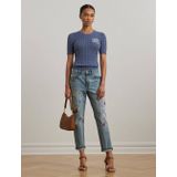 Lauren Ralph Lauren - Trui - Blauw/Wit - Gebreide Trui