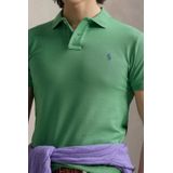 Polo Ralph Lauren - Slim Fit - Poloshirt - Groen - Pique - Katoen