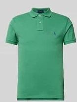 Polo Ralph Lauren - Slim Fit - Poloshirt - Groen - Pique - Katoen