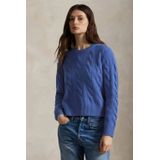 Ralph Lauren, Dames, Truien, Blauw, Maat: L Wol,