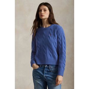 Ralph Lauren, Dames, Truien, Blauw, Maat: L Wol,