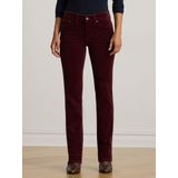 Lauren Ralph Lauren - Broek - Wijnrood - Corduroy - 5-pocket-style