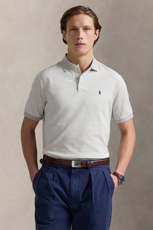POLO Ralph Lauren - Regular Fit Polo - Lichtgrijs