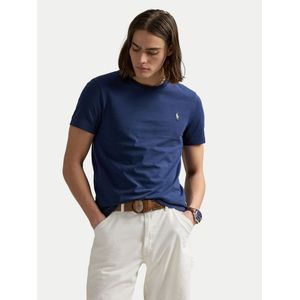 Shirt - Effen - Jersey - Normale Pasvorm - Kwartmouw