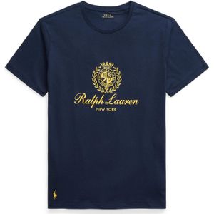 POLO RALPH LAUREN - T-shirt - Marineblauw - Katoen