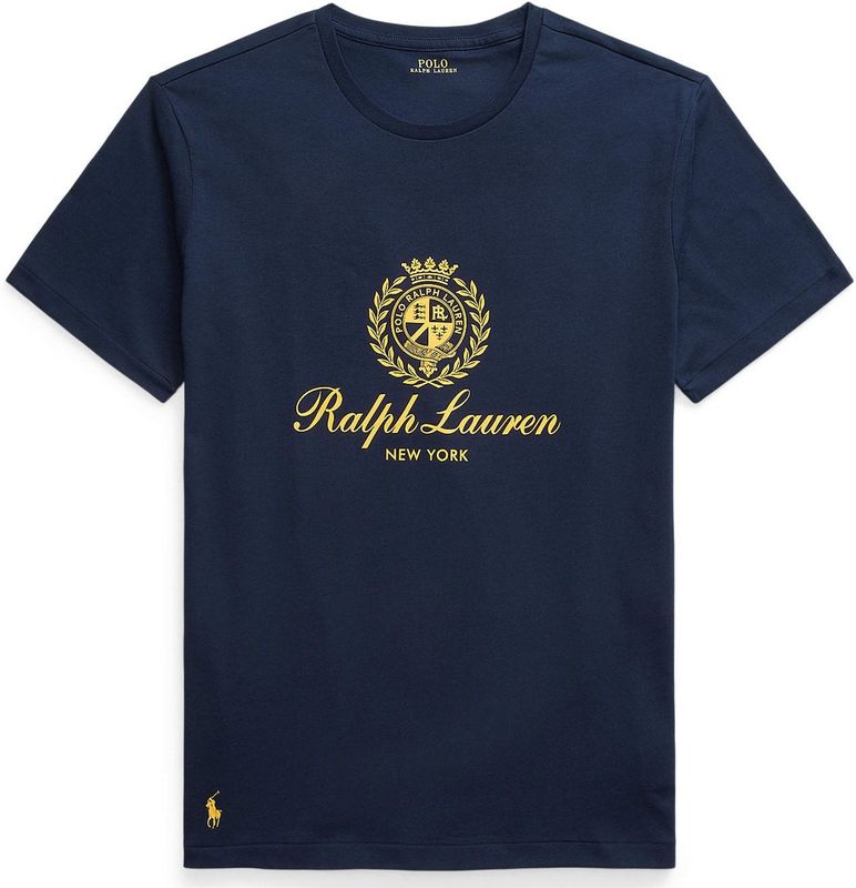 POLO RALPH LAUREN - T-shirt - Marineblauw - Katoen