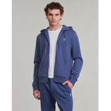 Polo Ralph Lauren - Hoodie - Gemêleerd Blauw - Katoen/Polyester