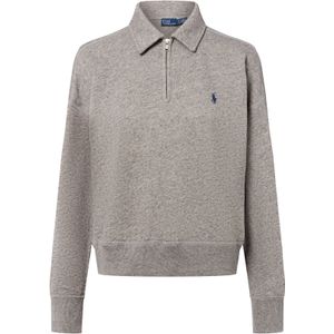 Polo Ralph Lauren - Trui - Donkerblauw / Grijs - Knitwear - Halve Rits
