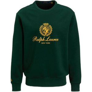 POLO Ralph Lauren - Sweater - Donkergroen - Lange Mouwen - Ronde Hals