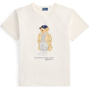 Polo Ralph Lauren - Shirt - Blauw - Jersey - Kwartmouw