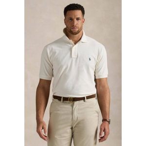 POLO Ralph Lauren - Big & Tall - Poloshirt - Ecru - Katoen