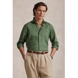 POLO Ralph Lauren - Casual Overhemd - Groen - Linnen