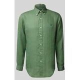 Polo Ralph Lauren - Linnen Overhemd - Regular Fit - Button-downkraag