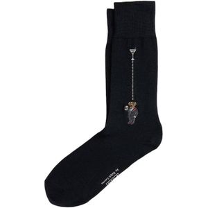 Ralph Lauren - Sportsokken - Zwart - Met Logoprint