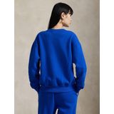 POLO RALPH LAUREN - Sweater - Koningsblauw - Katoen - Ronde Hals - Lange Mouwen