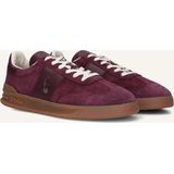Polo Ralph Lauren - HRT AERA PP - Sneakers - Rood - Leer - Dames