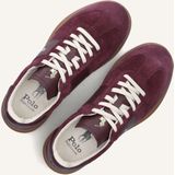 Polo Ralph Lauren - HRT AERA PP - Sneakers - Rood - Leer - Dames
