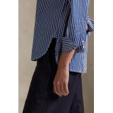 POLO RALPH LAUREN - Gestreept Hemd - Blauw - Lange Mouwen - Katoen