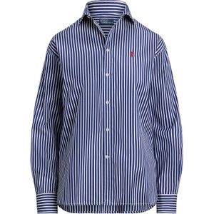 POLO RALPH LAUREN - Gestreept Hemd - Blauw - Lange Mouwen - Katoen