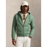 Polo Ralph Lauren - Dubbelgebreide Hoodie - Groen - Katoen/Polyester - Met Rits