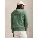 Polo Ralph Lauren - Dubbelgebreide Hoodie - Groen - Katoen/Polyester - Met Rits
