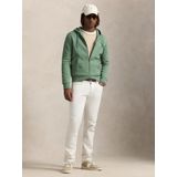 Polo Ralph Lauren - Dubbelgebreide Hoodie - Groen - Katoen/Polyester - Met Rits